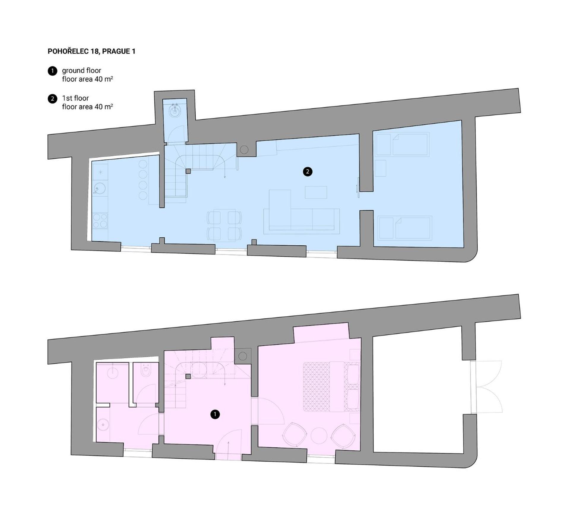 Modern Apartment In A Picturesque 15Th-Century Building Prag Exterior foto